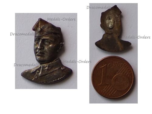 Spain WW2 General Franco Patriotic Badge Nationalist Forces Spanish Civil War 1936 1939