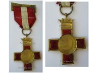 Spain WW2 Order Military Merit Cross with Red Distinction General Franco 1938 1943