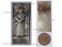 Switzerland WW2 Soldier's Badge Christmas 1939 by Huguenin Freres