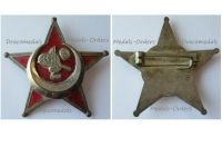 Turkey Ottoman Empire WW1 Gallipoli Star 1915 for Officers Turkish Type Marked BB&Co