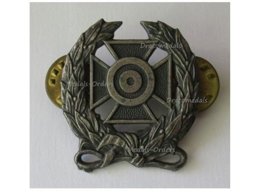 USA US Army Expert Sharpshooter Marksmanship Badge, Marked LI-GI, Vietnam War era, 1968 1975