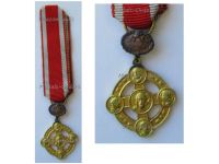 Vatican WW2 Lateran Cross 1st Class Gold 1903 MINI