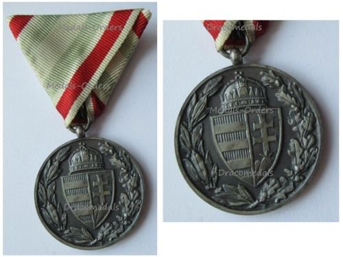 Hungary WW1 Commemorative Medal Pro Deo et Patria for Non Combatants in Bronze