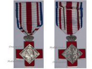 Luxembourg Silver Red Cross Medal of Grand Duchess Josephine Charlotte 1964