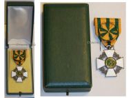 Luxembourg WW1 Order of the Oak Crown Officer's Cross Boxed