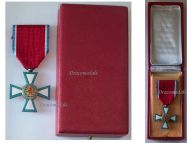 Luxembourg WW2 Order of Merit of the Grand Duchy Knight's Cross Boxed