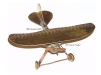 Germany WW1 Trench Art Fokker D.VIII Fighter Aircraft 1914 1918