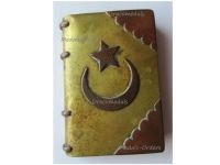 Turkey WW1 Trench Art Lighter with the Ottoman Star and Crescent 